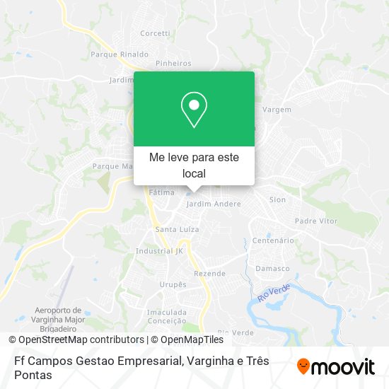 Ff Campos Gestao Empresarial mapa