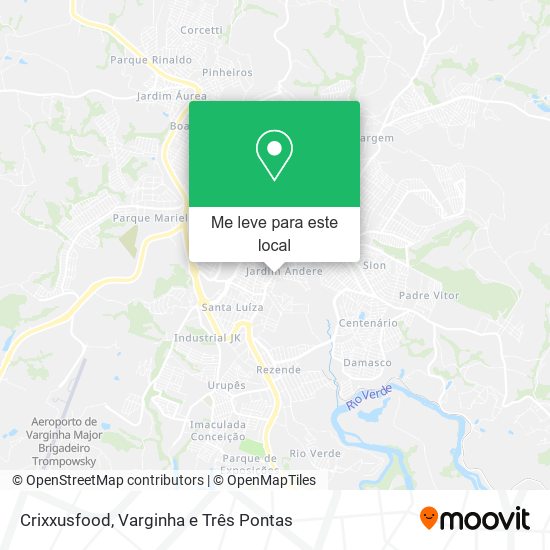 Crixxusfood mapa