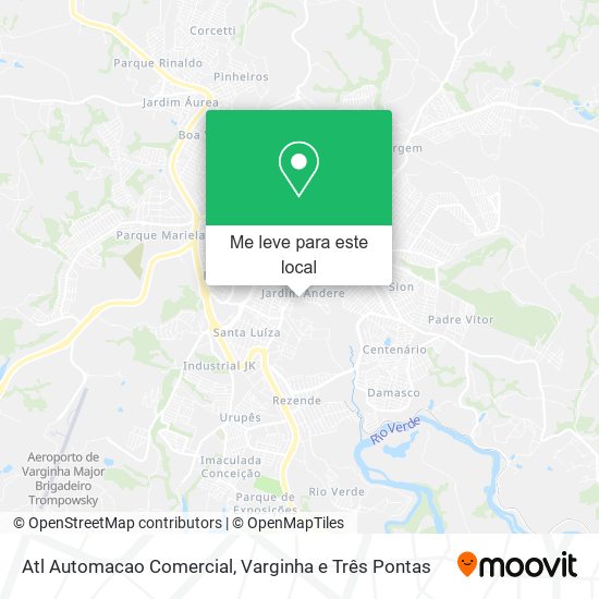 Atl Automacao Comercial mapa