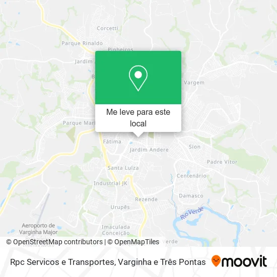 Rpc Servicos e Transportes mapa