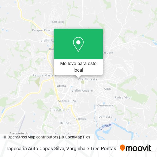 Tapecaria Auto Capas Silva mapa