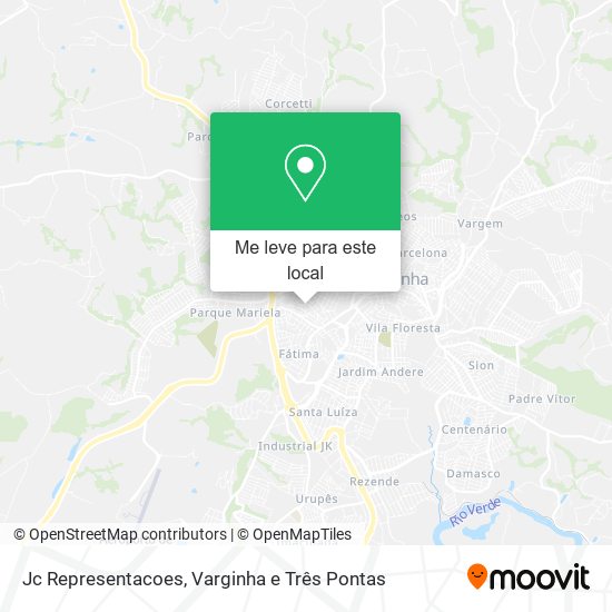 Jc Representacoes mapa