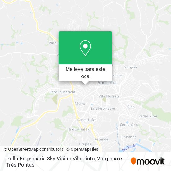 Pollo Engenharia Sky Vision Vila Pinto mapa