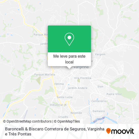 Baroncelli & Biscaro Corretora de Seguros mapa