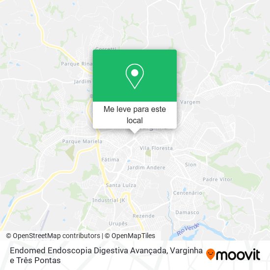 Endomed Endoscopia Digestiva Avançada mapa