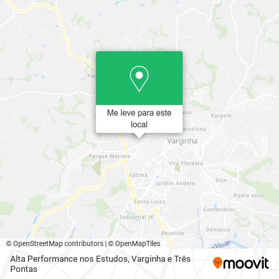 Alta Performance nos Estudos mapa