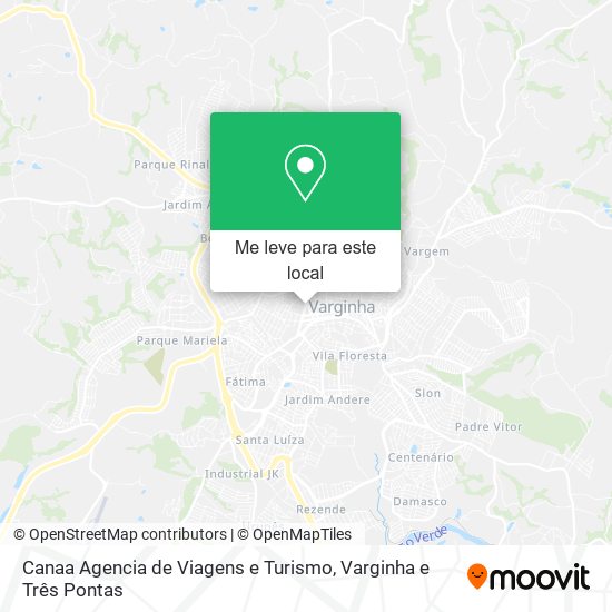 Canaa Agencia de Viagens e Turismo mapa