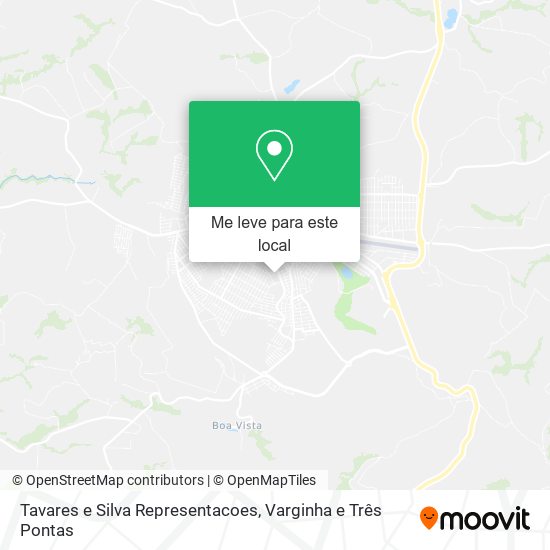 Tavares e Silva Representacoes mapa