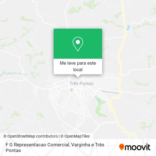F G Representacao Comercial mapa