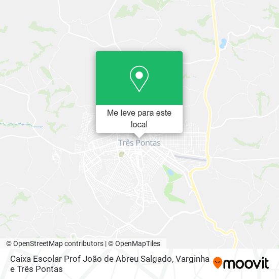 Caixa Escolar Prof João de Abreu Salgado mapa
