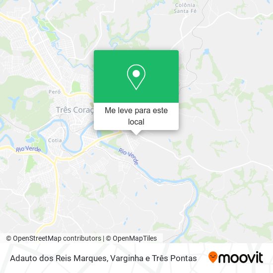 Adauto dos Reis Marques mapa