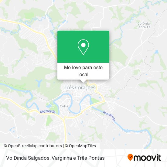 Vo Dinda Salgados mapa