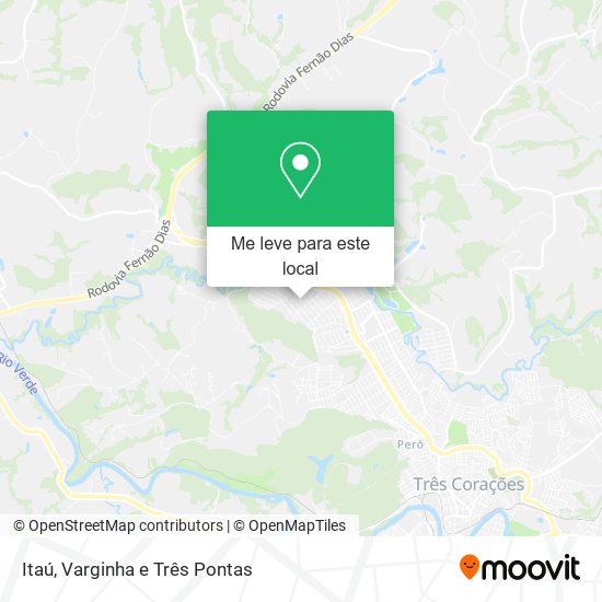Itaú mapa