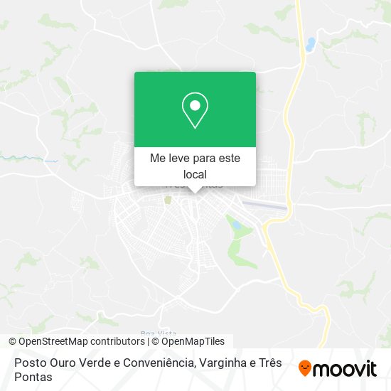 Posto Ouro Verde e Conveniência mapa