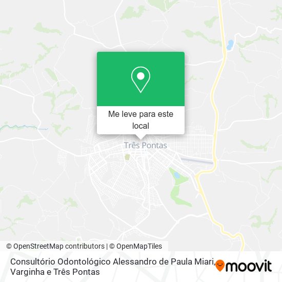 Consultório Odontológico Alessandro de Paula Miari mapa