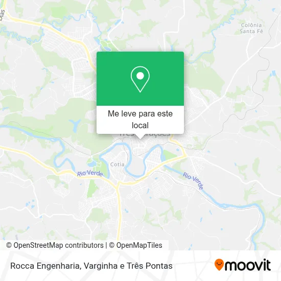 Rocca Engenharia mapa