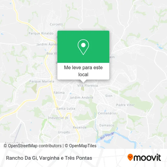 Rancho Da Gi mapa