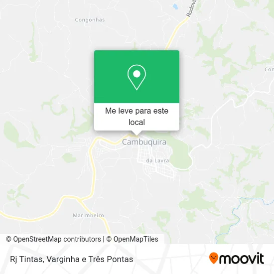 Rj Tintas mapa