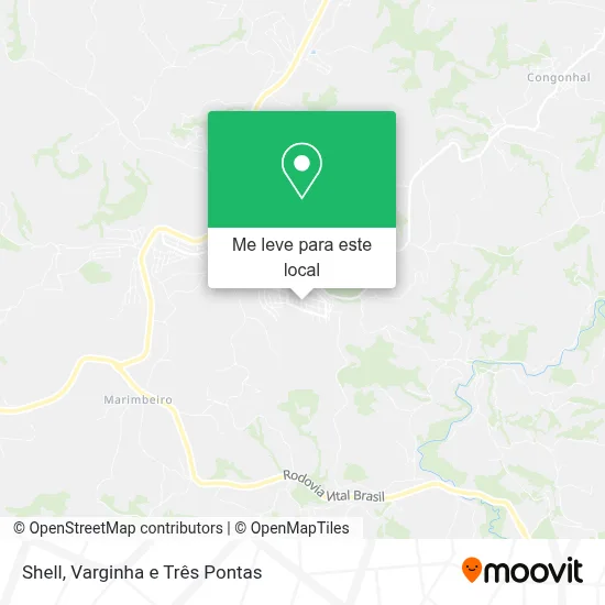 Shell mapa