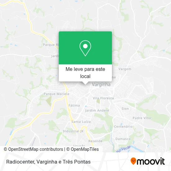 Radiocenter mapa