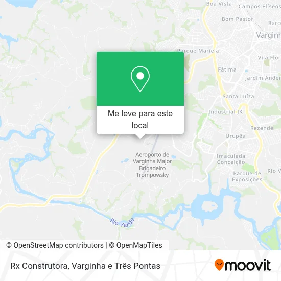 Rx Construtora mapa