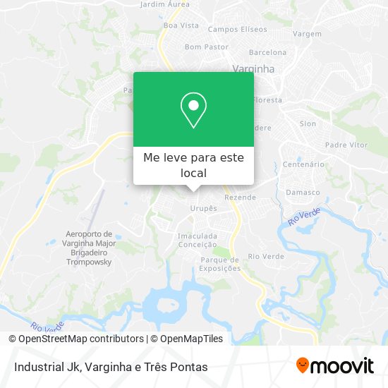 Industrial Jk mapa