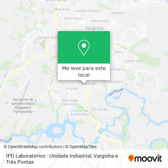 IPD Laboratórios - Unidade Industrial mapa