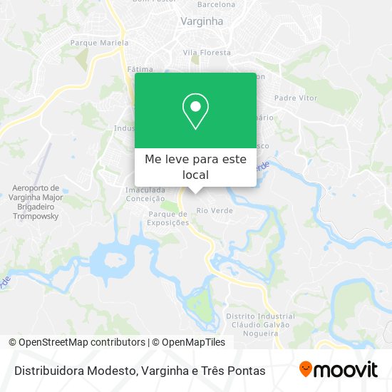 Distribuidora Modesto mapa