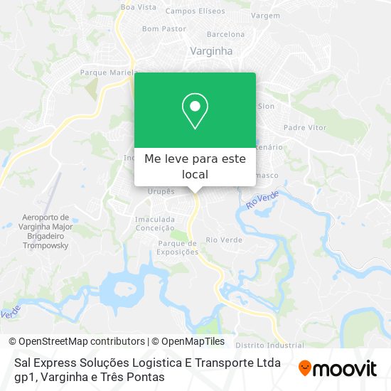 Sal Express Soluções Logistica E Transporte Ltda gp1 mapa