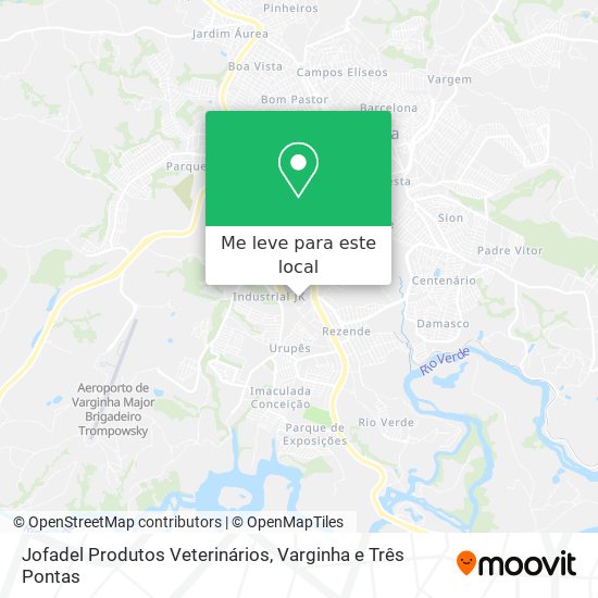 Jofadel Produtos Veterinários mapa