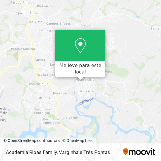 Academia Ribas Family mapa