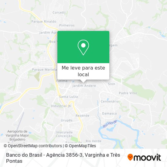 Banco do Brasil - Agência 3856-3 mapa