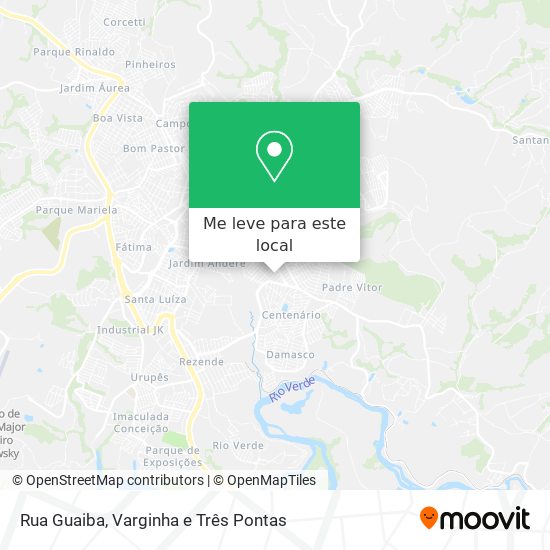 Rua Guaiba mapa