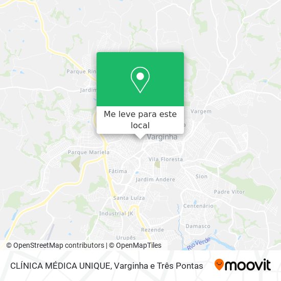 CLÍNICA MÉDICA UNIQUE mapa