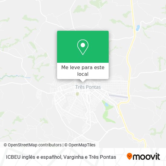 ICBEU inglês e españhol mapa