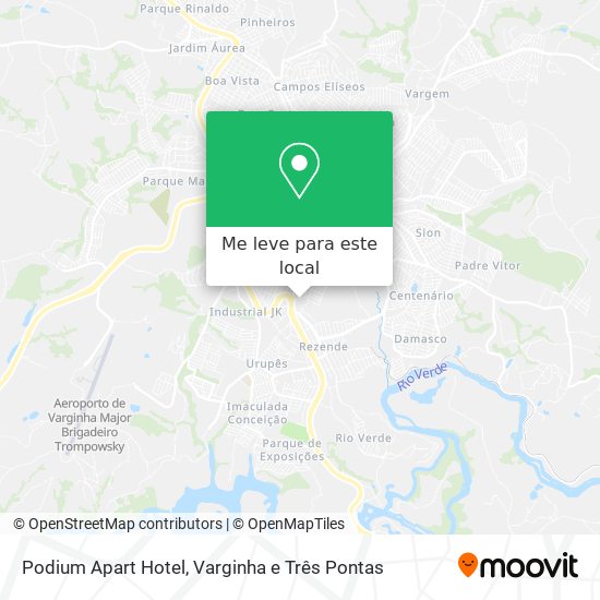 Podium Apart Hotel mapa
