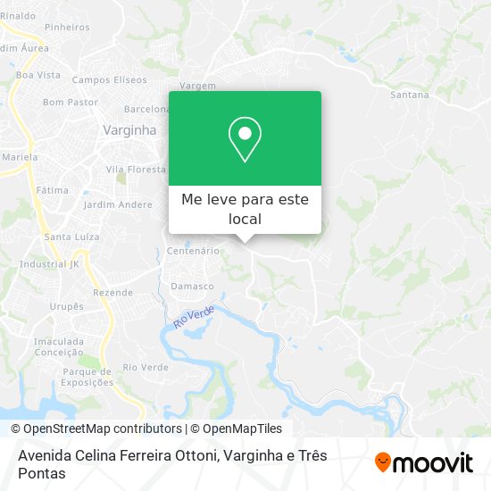 Avenida Celina Ferreira Ottoni mapa