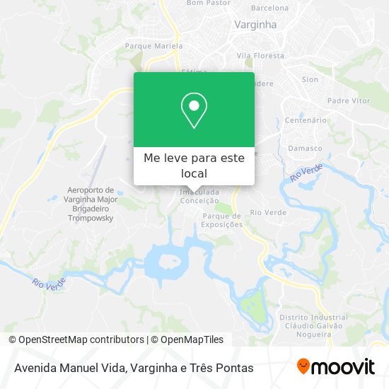 Avenida Manuel Vida mapa