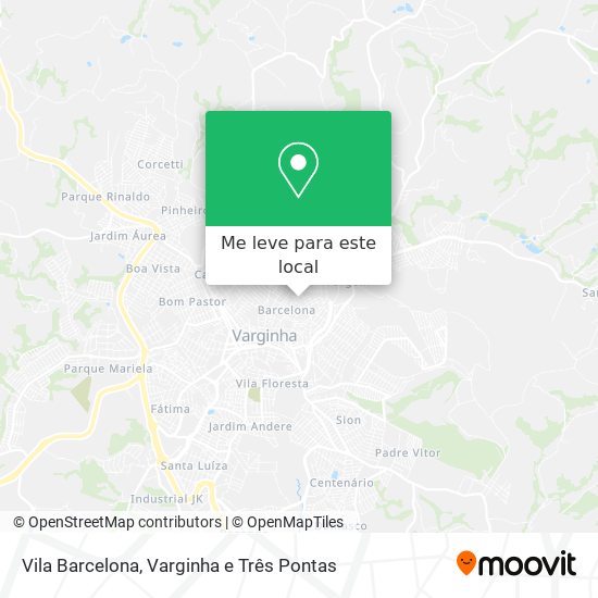 Vila Barcelona mapa