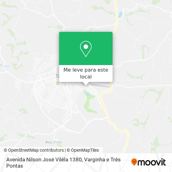 Avenida Nilson José Viléla 1380 mapa