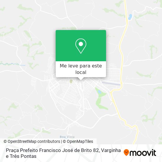 Praça Prefeito Francisco José de Brito 82 mapa