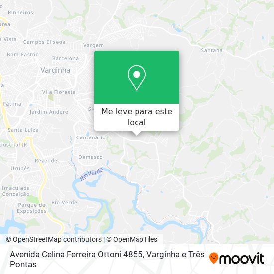 Avenida Celina Ferreira Ottoni 4855 mapa