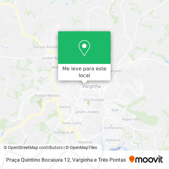 Praça Quintino Bocaiuva 12 mapa