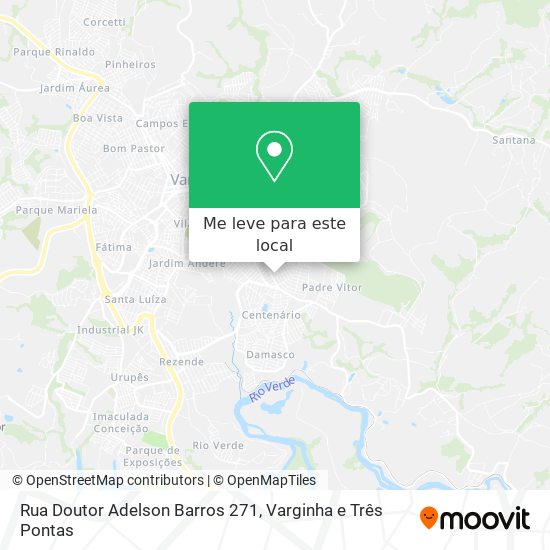 Rua Doutor Adelson Barros 271 mapa