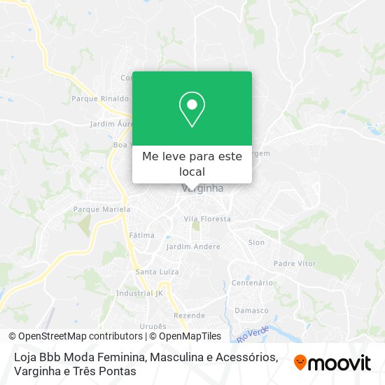 Loja Bbb Moda Feminina, Masculina e Acessórios mapa