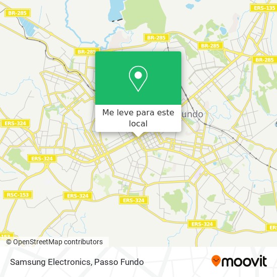 Samsung Electronics mapa