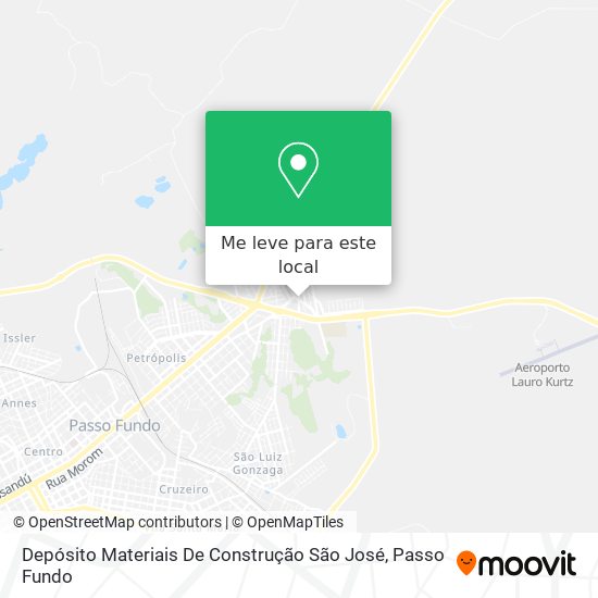 Depósito Materiais De Construção São José mapa