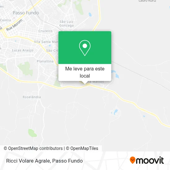 Ricci Volare Agrale mapa