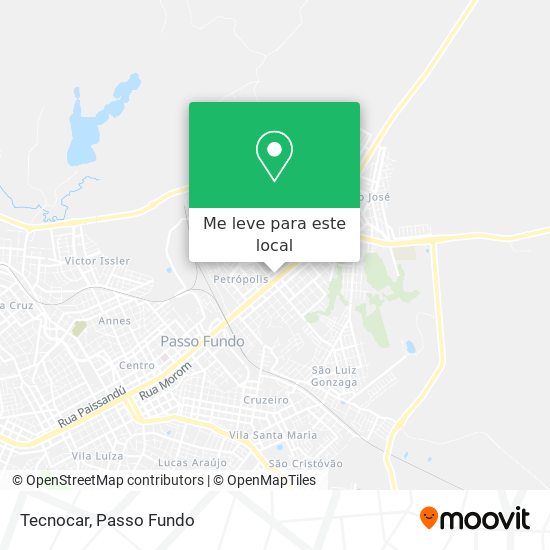 Tecnocar mapa