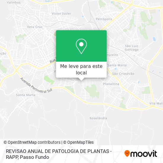 REVISAO ANUAL DE PATOLOGIA DE PLANTAS - RAPP mapa